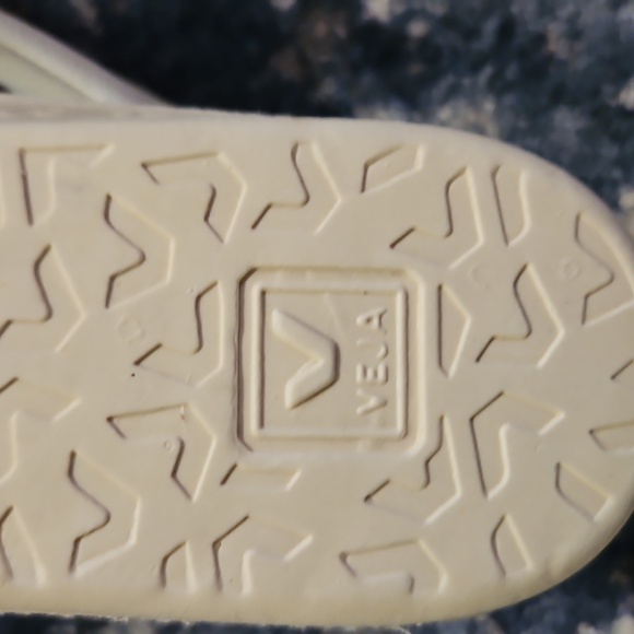 Veja White and Orange Sneakers - Picture 6 of 9